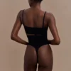 Saria högmidjade shapewear-trosor – svart Saria högmidjade shapewear-trosor – svart