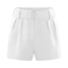 Scout linneShorts med bälte – Vita Scout linneShorts med bälte – Vita