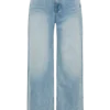 Sebastian raka Denim jeans med slitna kanter – tvättade ljusblå Sebastian raka Denim jeans med slitna kanter – tvättade ljusblå