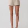 Solenne kostymshorts – Natural Marle Solenne kostymshorts – Natural Marle