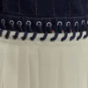 Suella Chiffon Denim Maxi Klänning – Indigo Blue