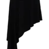 Talise Modal Hankie Midi-kjol – Svart Talise Modal Hankie Midi-kjol – Svart