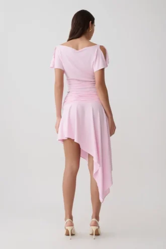 Talise Modal Hankie Midi-kjol – Balettrosa
