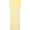 Tanyel genomskinlig maxikjol i bandagestil – citron