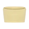 Tanyel stickad bandeau-top – Lemon