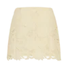Tessa Broderie minikjol – citron Tessa Broderie minikjol – citron