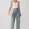 Tyla Diamante-Denim-jeans – blå/grön Tyla Diamante-Denim-jeans – blå/grön