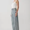 Tyla Diamante-Denim-jeans – blå/grön Tyla Diamante-Denim-jeans – blå/grön