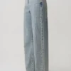 Tyla Diamante-Denim-jeans – blå/grön Tyla Diamante-Denim-jeans – blå/grön