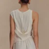 Violeta asymmetrisk topp – elfenben Violeta asymmetrisk topp – elfenben