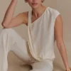 Violeta asymmetrisk topp – elfenben Violeta asymmetrisk topp – elfenben