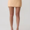 Vivian broderad minikjol – orange Vivian broderad minikjol – orange