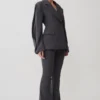 Marion Fit And Flare-byxor – Charcoal Shadow