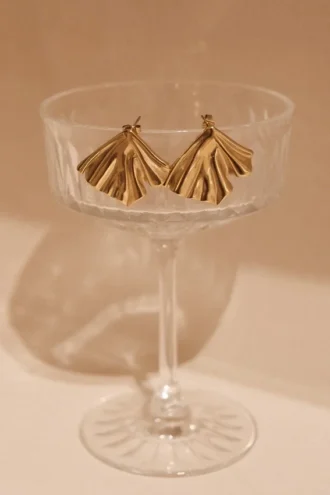 Willa draperade örhängen – guld