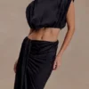 Zendaya kort topp i siden – svart Zendaya kort topp i siden – svart