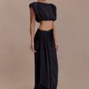 Zendaya kort topp i siden – svart Zendaya kort topp i siden – svart