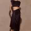 Zendaya kort topp i siden – svart Zendaya kort topp i siden – svart