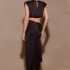Zendaya kort topp i siden – svart Zendaya kort topp i siden – svart