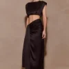 Zendaya kort topp i siden – svart Zendaya kort topp i siden – svart