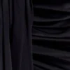 Zendaya midikjol i siden – svart Zendaya midikjol i siden – svart